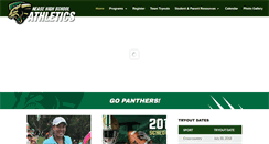 Desktop Screenshot of neaseathletics.org